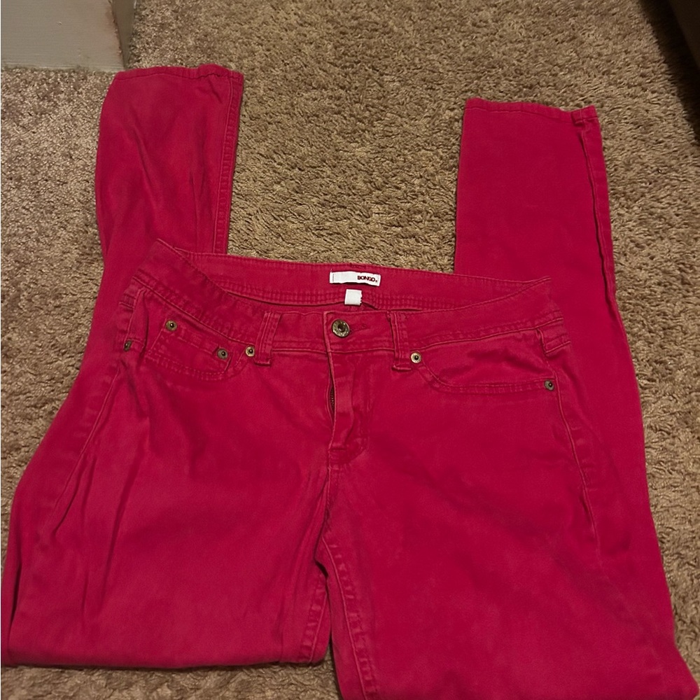 Vintage Vibrant pink woman jeans size 5